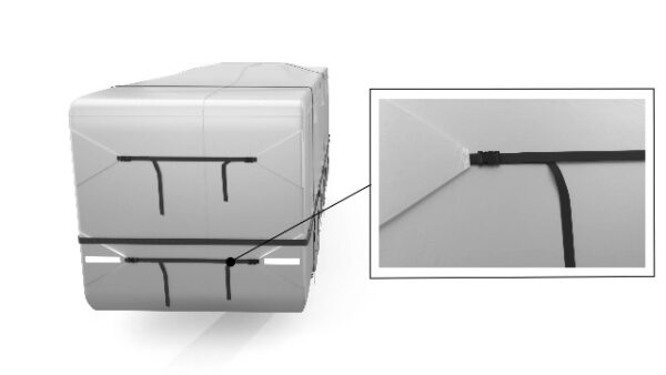 High-Performance Oxford Fabric Travel Trailer RV Cover - Waterproof & Tearproof (30'-33') - Image 7