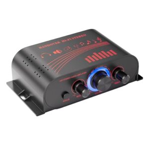 Suacopzar Max 50Wx2 Audio Power Amplifier - 2 Channel Stereo Mini Speaker AMP