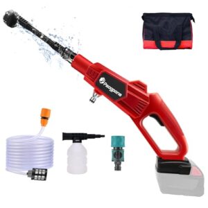 Cordless Pressure Washer - Portable 900PSI Brushless Power Washer with 6-in-1 Nozzle