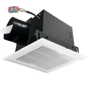 High-Efficiency Bathroom Exhaust Fan - 88CFM & 1.2 Sones
