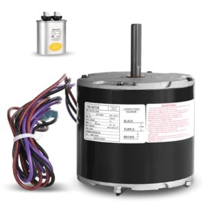 High-Efficiency 1/4 HP Condenser Fan Motor - 208/230 Volt, 60HZ