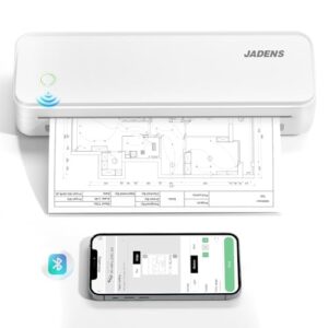 JADENS Portable Wireless Thermal Printer - Ideal for Travel and On-the-Go Printing