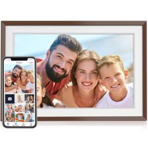 10.1 Inch WiFi Digital Picture Frame - IPS HD Touch Screen with 16GB Storage