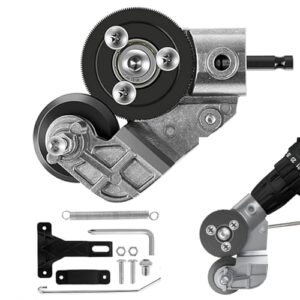 Upgraded Metal Nibbler Drill Cutter Attachment - 2024 Edition