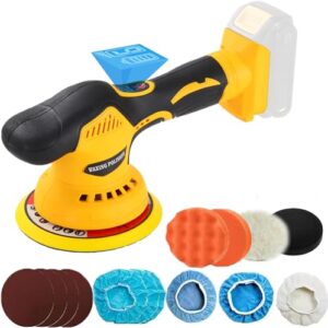 Cordless Car Buffer Polisher for Dewalt 20V Battery - Powerful Detailing Tool