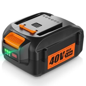 High-Performance 40V 3.5Ah Replacement Battery for Worx Tools