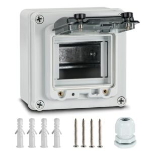 Animacyn 4 Way 20Amp Waterproof Electrical Junction Box - IP67 Rated