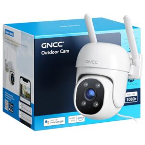 1080P Outdoor Security Camera with Color Night Vision