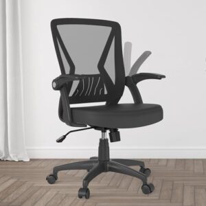 Comfortable Swivel Office Desk Chair with Rolling Wheels