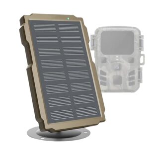 Trail Camera Solar Panel - SUNTEKCAM Solar Battery Charger Kit 12V/1A & 6V/2A