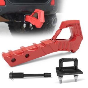 Heavy-Duty Trailer Hitch Receiver Hook with Hitch Tightener