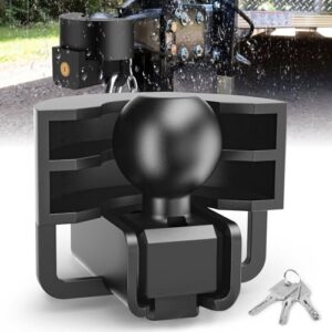 Heavy Duty Trailer Hitch Lock - Anti Theft Security for 2 Inch Couplers