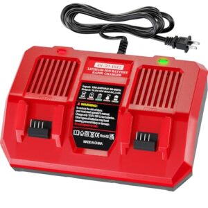Replacement 18V Charger for Milwaukee M18 Batteries - Faster Charging