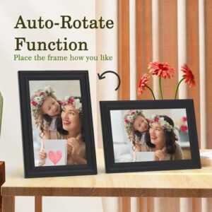 10.1 Inch WiFi Digital Picture Frame - Smart Photo Frame with HD Touch Screen and 16GB Storage