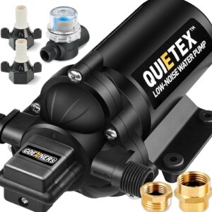 High-Performance 12V RV Water Pump - 5GPM 45PSI Quiet Diaphragm Pump
