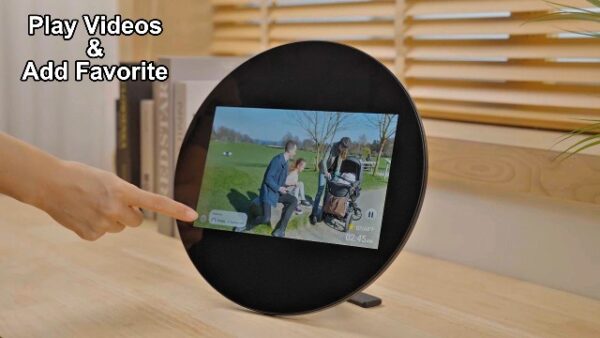 10.1 Inch WiFi Digital Picture Frame - Touch Screen IPS HD Display - Image 7