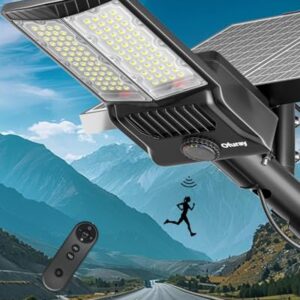 8500W Solar Street Lights Outdoor with Motion Sensor