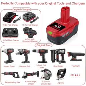 19.2V 5.0Ah Lithium Replacement Battery for Craftsman Tools