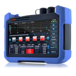 SKYSHL 1310nm/1550nm SM Fiber OTDR Tester with 7-inch Touch Screen