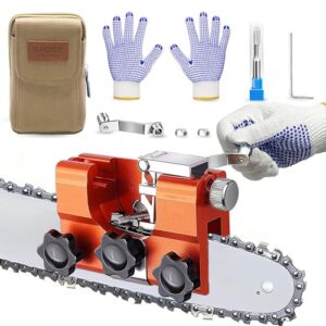 2024 Upgraded Hand-Cranked Chainsaw Sharpener Kit