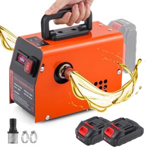 Cordless Fuel Transfer Pump ? 13GPM Portable Electric Oil Pump
