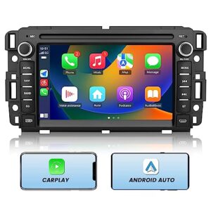 AWESAFE Wireless Car Stereo with Touch Screen for Chevy, GMC, and Buick - Android 12