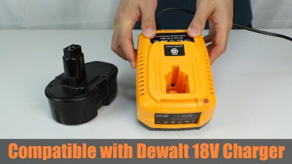 Upgraded 4.5Ah Replacement Battery for Dewalt 18V XRP Tools - 2-Pack - Image 2
