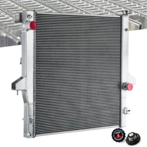 High-Performance Aluminum Radiator for 2003-2010 Dodge Ram 2500/3500/4000/4500/5500 - 5.9L and 6.7L Diesel