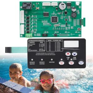 Control Circuit Board with Switch Pad 472610Z - Compatible Replacement for Mastertemp & Sta-Rite Pool/Spa Heater