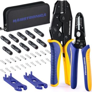 15PCS Solar Crimping Tool Kit for PV Cable Installation