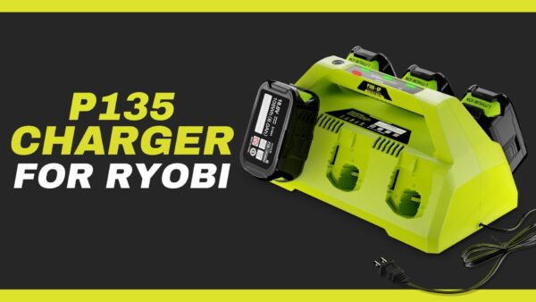 6-Port Rapid Charger for Ryobi 18V Batteries - Compatible with ONE+ Lithium Ion Series - Image 7