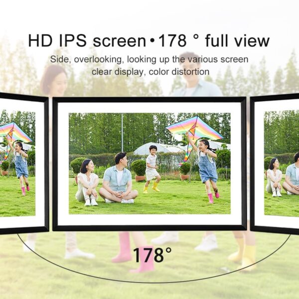10.1 Inch WiFi Digital Picture Frame with Touch Screen - 1280x800 HD IPS Display - Image 6