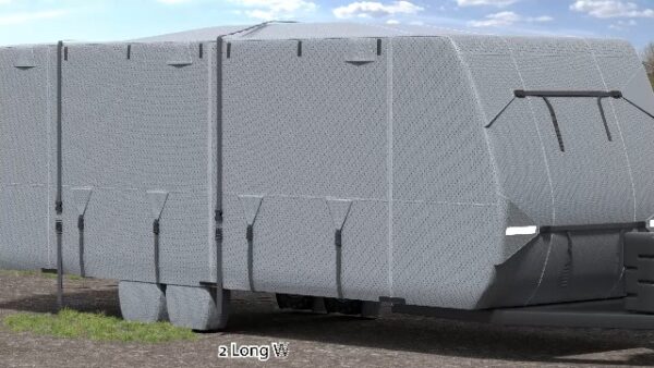 Upgraded 7+3 Layers Travel Trailer RV Cover for 24'-27' Campers - Image 7