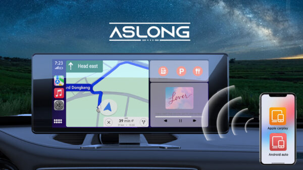 10.36" Wireless CarPlay & Android Auto Touchscreen Stereo with 4K Dash Cam - Image 7