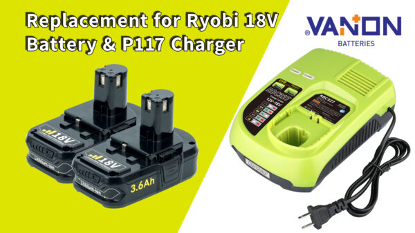 VANON Replacement for Ryobi 18V Lithium-ion Battery - 2.5Ah - Image 7