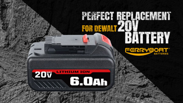FERRYBOAT 2-Pack 7.0Ah Replacement Battery for Dewalt 20V Max Tools - Image 7