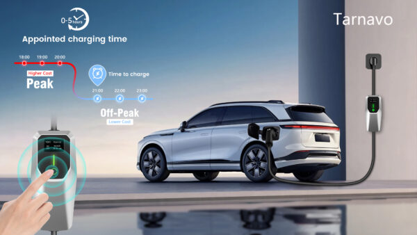 Portable Electric Vehicle Charger Level 2 - 7.68KW Fast Charging Solution - Image 7