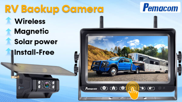 Wireless RV Backup Camera with 7-Inch Recording Monitor and Long Battery Life - Image 7