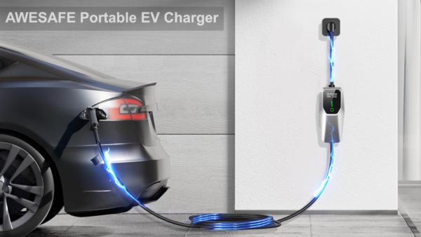 AWESAFE Level 2 Electric Vehicle Charger - 7.6KW Portable Fast Charger - Image 7