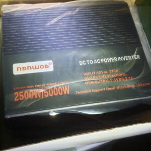 2500 Watt Modified Wave Car Power Inverter - 12V to 110V/120V