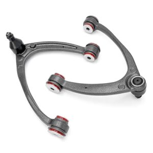 Front Upper Control Arms with Ball Joints for 2007-2013 Chevy Silverado and More - 2pc Set
