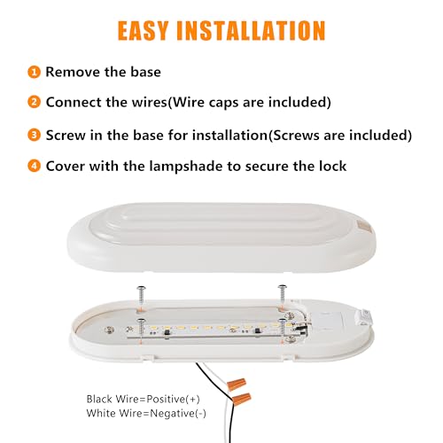 4 Pack DC12V RV Interior LED Ceiling Lights with ON/OFF Switch - Image 5