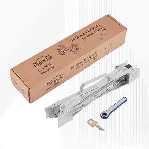 Heavy-Duty RV Wheel Chock Stabilizer - Fits 3.5” to 17” Wheels - Image 5