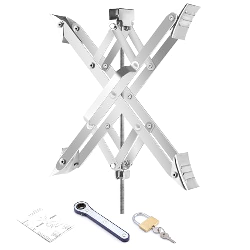 Heavy-Duty RV Wheel Chock Stabilizer - Fits 3.5” to 17” Wheels