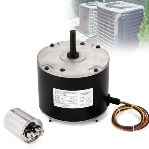 High-Efficiency Condenser Fan Motor 1/4 HP - 1100 RPM for HVAC Systems
