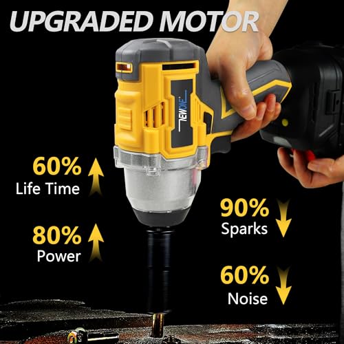 Cordless Impact Wrench with 2.0AH Battery - 370 Ft-lbs Torque - Image 3