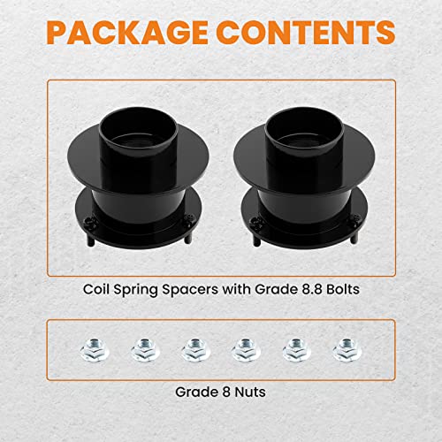 3.5-Inch Front Leveling Kit for Dodge Ram 1500, 2500, 3500 4WD (1994-2013) - Image 5