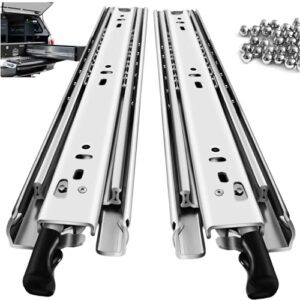 Heavy Duty Full Extension Drawer Slides with Lock - 20 Inch, 150 lbs Capacity