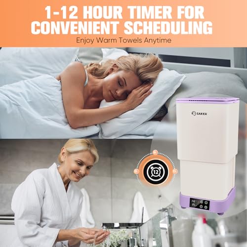 30L Luxury Towel Warmer - Adjustable Temperature & Timer for Spa & Home - Image 5