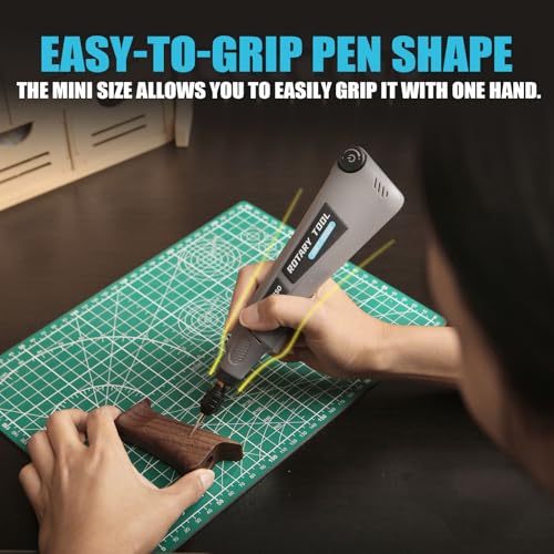 Variable Speed Cordless Rotary Tool Kit - 2.0 Universal Chuck - Image 4